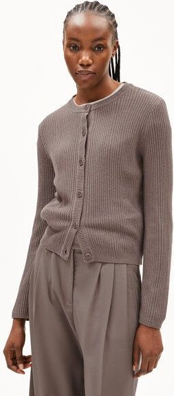 ARMEDANGELS RICALAA LINO Damen Strickjacke aus Leinen-Mix