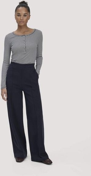 hessnatur Jersey-Hose Relaxed Wide Leg aus Bio-Baumwolle
