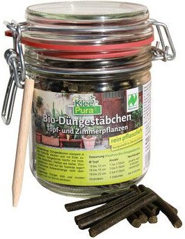 KleePura BioDüngestäbchen 200 g im Einmachglas