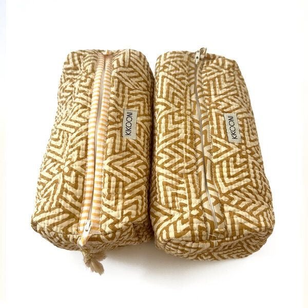 KIKOONI handgefertigte Kosmetiktasche "Natural Beauty"