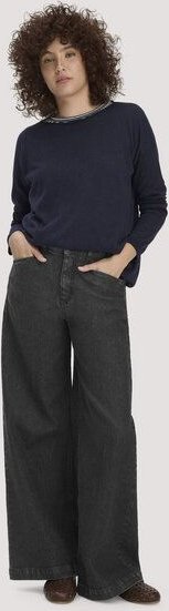 hessnatur Jeans VONNA Super Wide Leg BETTER RECYCLING aus Bio-Denim