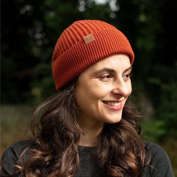 Woolona Merino Mütze - ICEWALL - 100% Merinowolle