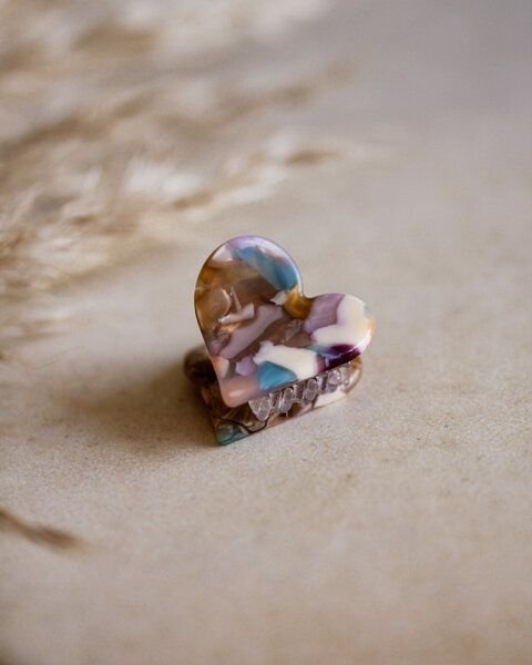 lille mus Haarklammer 'Herz'