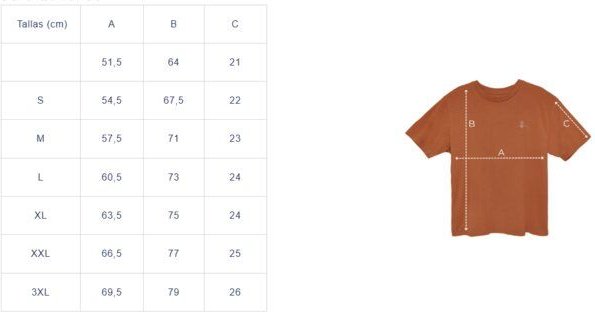 Greener Acacia T-Shirt in Übergröße 100% Bio-Baumwolle