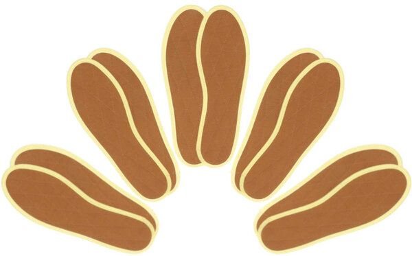 Les Tôngs Zimtsohle & Einlegesohle, 5er-Pack