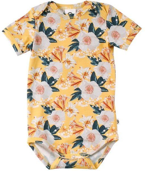 Fred's World by Green Cotton "Green Cotton" Body "gelber Blumendruck"