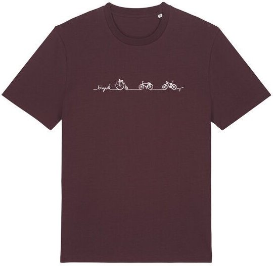 Brandless Basic Bio Unisex T-Shirt Bicycle Line 180g/m² XXS - 3 XL