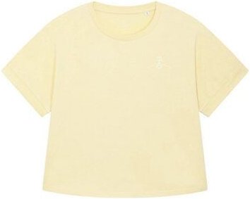 Greener Calendula T-Shirt mit Fledermausärmeln in Übergröße