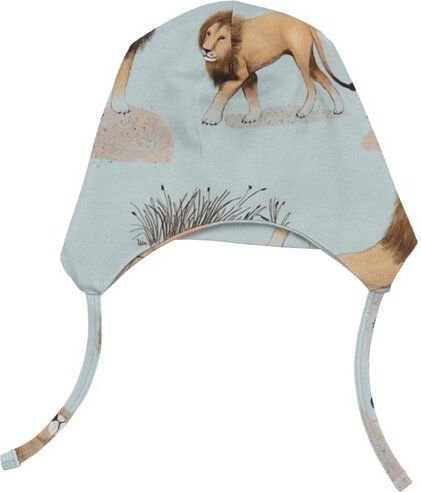 Nachhaltige Lion Friends Grün Mütze - Allergikerfreundlich & Umweltfreundlich von Walkiddy – GOTS zertifiziert