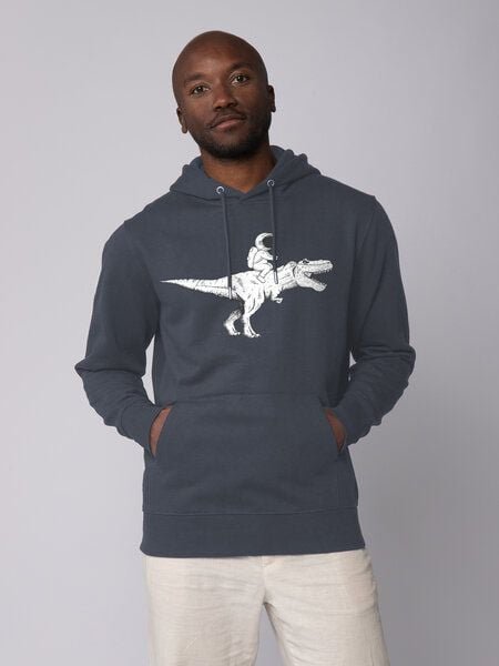 watapparel Hoodie Unisex Astronaut on T-Rex