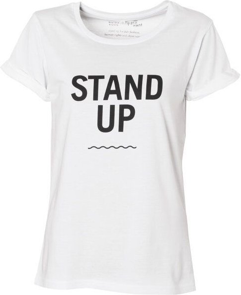 Waterkoog Frauen T-Shirt - "STAND UP", 100% Biobaumwolle