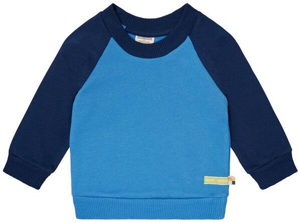 loud + proud Babys & Kinder Sweatshirt mit Raglanärmeln, GOTS-zertifiziert
