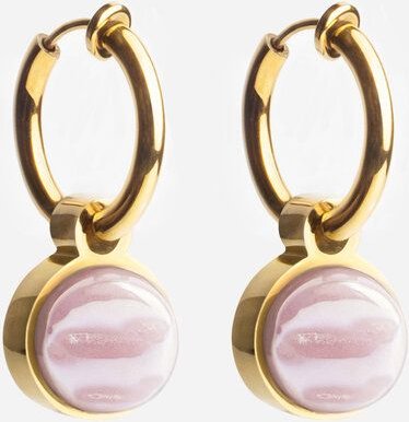 ALEXASCHA Gold Clip Creolen mit Anhänger | Mix & Match