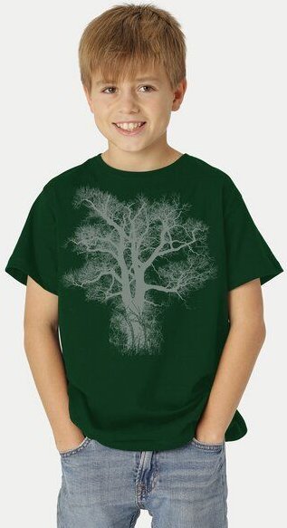 Peaces.bio - handbedruckte Biomode Bio-Kinder T-Shirt Chestnut