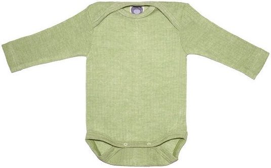 Cosilana Baby-Body Langarm Bio Baumwolle kbT Wolle Seide