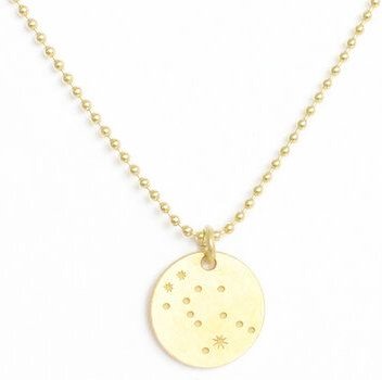 renna deluxe Sternzeichen Kette Gold