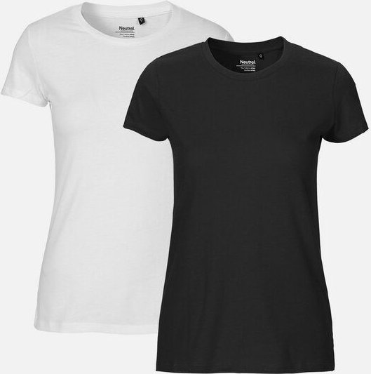 NEUTRAL® Doppelpack Damen Bio T-Shirt - Bio Baumwolle