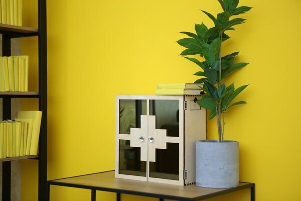 build-yours Medizinschrank mit LED Innenbeleuchtung - Einzigartiger Arzneischrank