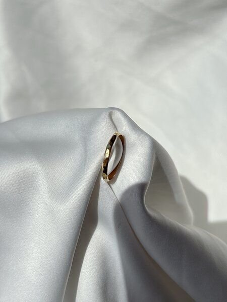 ST'ATOUR YETTA THIN - gehämmerter Ring