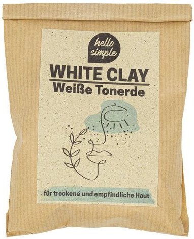 Hello Simple Zero Waste Tonerde für Gesichtsmaske