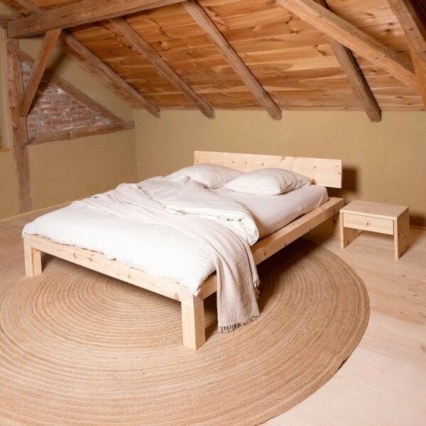 YAK holzraum Bett Zirbenholz YARON aus Massivholz
