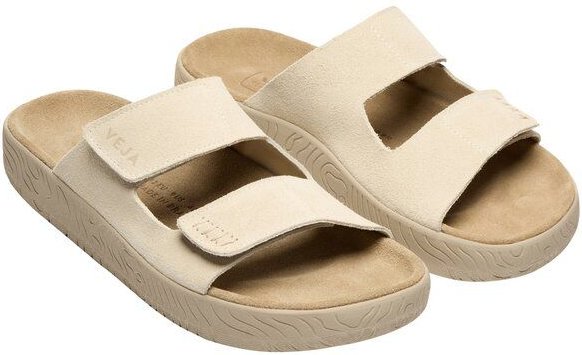 Veja Damen-Sandalen Etna Suede Soft Pierre Almond