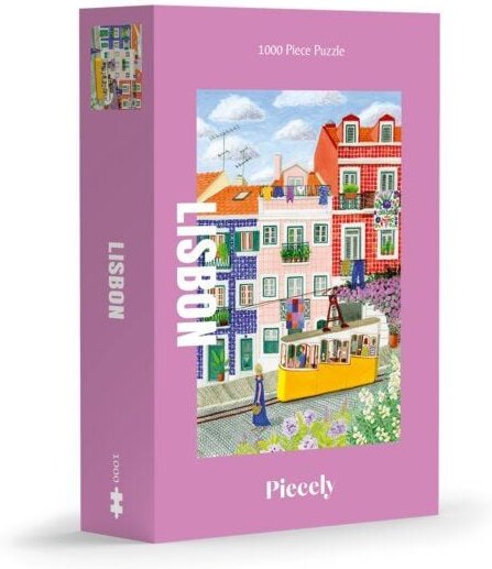 Piecely Lisbon Portugal Puzzle, 1000 Teile
