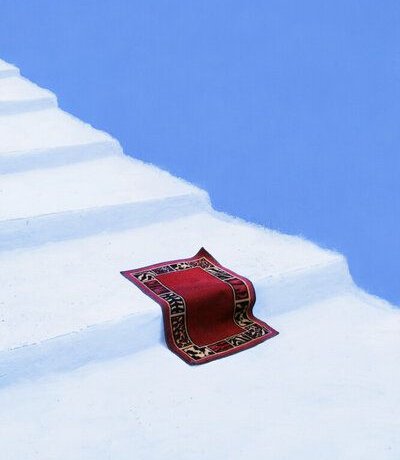 Photocircle Poster / Leinwandbild - Magic Carpet's Day Off