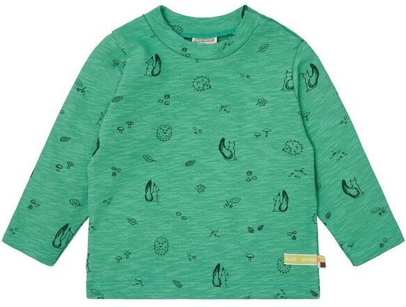 loud + proud Babys & Kinder Shirt Slub Jersey mit Druck, GOTS-zertifiziert