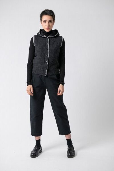 Grenz/gang Strickweste SUSANNE aus Schurwolle (kbT)