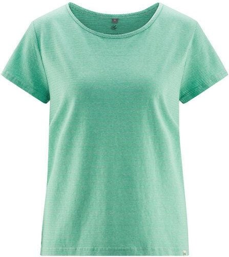 HempAge sommerliches Ringel-T-Shirt aus 55% Hanf, 45% Biobaumwolle