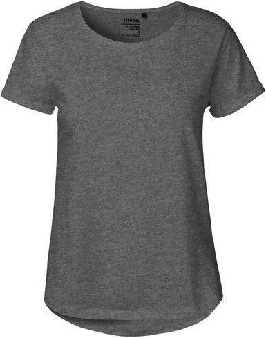 Thumbnail - Neutral® Damen Roll Up Sleeve T-Shirt von Neutral Bio Baumwolle Rollärmel