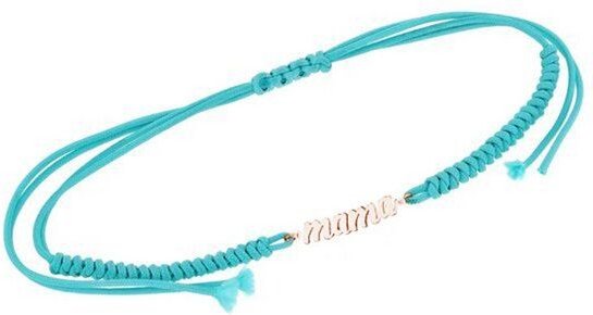 Eppi String-Armband aus Gold mit der Aufschrift Mama