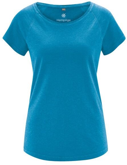 HempAge Damen Raglan T-Shirt Hanf/Biobaumwolle