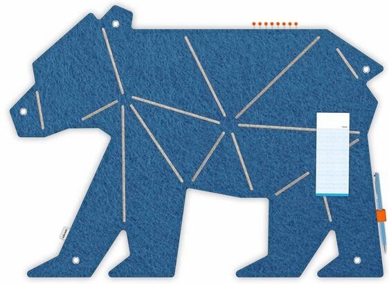 Bären-Pinnwand zum Stecken & Pinnen für Kinderzimmer von RÅVARE (BER)