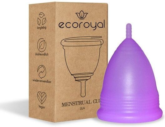 Ecoroyal Menstruationstasse in 2 Größen