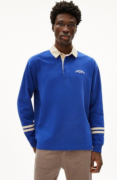 ARMEDANGELS AADRU LS RUGBY Herren Longsleeve aus Bio-Baumwolle