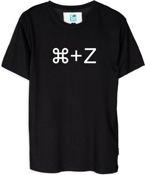 GARY MASH T-Shirt Command Z aus Biobaumwolle