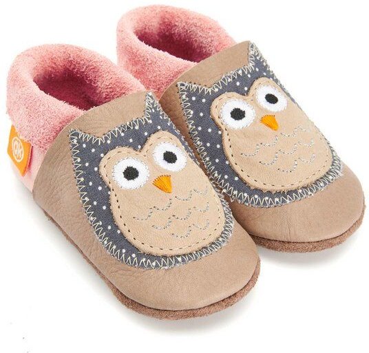 Orangenkinder® Krabbelschuhe "Eulalia die Eule"