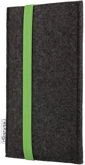 flat.design Handyhülle COIMBRA für Huawei Mate-Serie - 100% Wollfilz - dunkelgrau