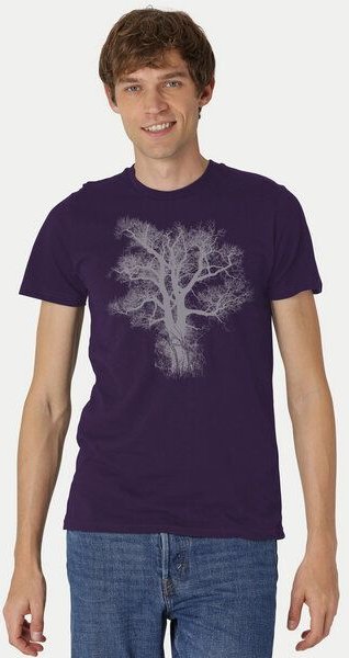 Peaces.bio - handbedruckte Biomode Bio-Herren-T-Shirt Chestnut