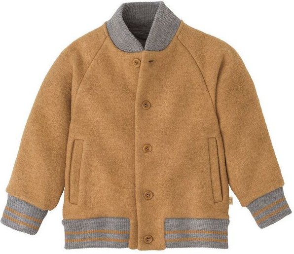 Thumbnail - Disana Kleinkinder Walk-College-Jacke kbT-Merino Schurwolle