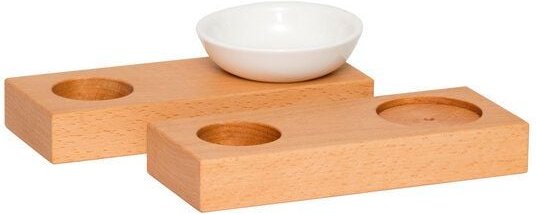 klotzaufklotz Eierbecher in verschiedenen Holzarten