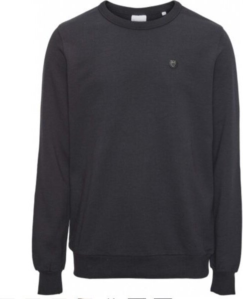 KnowledgeCotton Apparel Sweatshirt - ELM basic badge sweat - aus Bio-Baumwolle