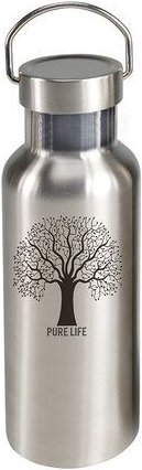 Contento ToGo Edelstahl Trinkflasche 500ml "Pure Life"