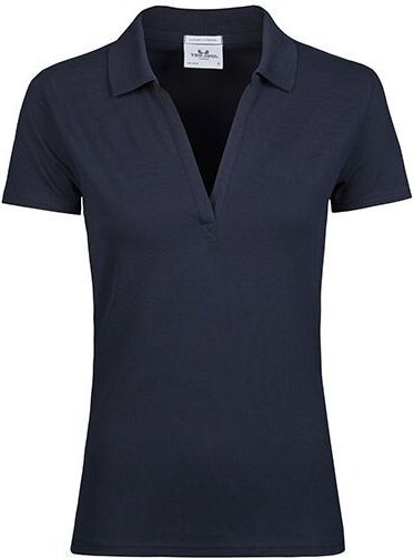 TeeJays Damen Stretch Polo Shirt Kurzarm Bio - Baumwolle