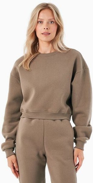 ORGANICATION SILLIVIA | Essentials Travel Crop-Sweatshirt aus Bio-Baumwolle und recyceltem Polyester