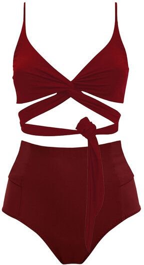 Anekdot Bikini Set Lin Top + Bow-Back Slip