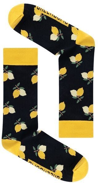 GREENBOMB Socken Lemons Black
