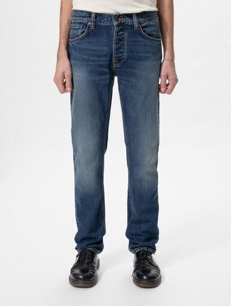 Nudie Jeans Solid Ollie Jeans - aus Bio-Baumwolle